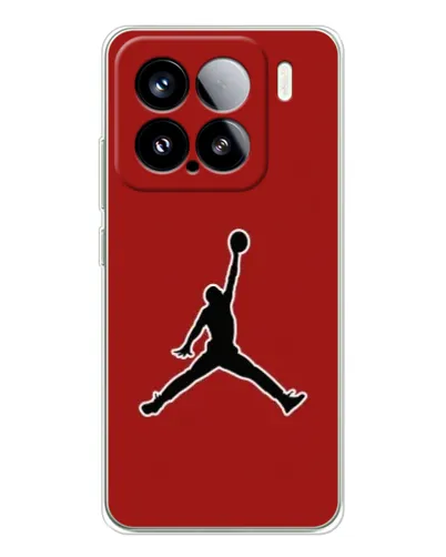 Чехол для Xiaomi 15S Pro с картинкой «Jordan Red Back» Чехол для Xiaomi 15S Pro с картинкой «Jordan Red Back»