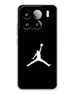Чехол для Xiaomi 15S Pro с картинкой «Jordan Silhouette»