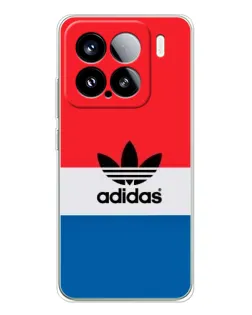 Чехол для Xiaomi 15S Pro с картинкой «Ретро блоки Adidas»
