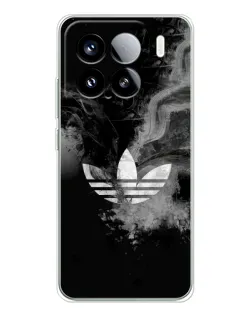 Чехол для Xiaomi 15S Pro с картинкой «Абстрактный дым Adidas»