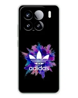 Чехол для Xiaomi 15S Pro с картинкой «Взрыв красок Adidas»