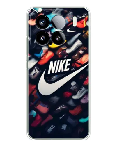 Чехол для Xiaomi 15S Pro с картинкой «Коллекция кроссовок Nike» Чехол для Xiaomi 15S Pro с картинкой «Коллекция кроссовок Nike»