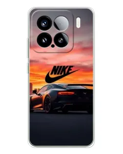 Чехол для Xiaomi 15S Pro с картинкой «Nike и суперкар»