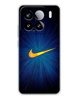 Чехол для Xiaomi 15S Pro с картинкой «Синий пульс Nike»