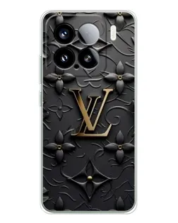 Чехол для Xiaomi 15S Pro с картинкой «Кожаная текстура LV»