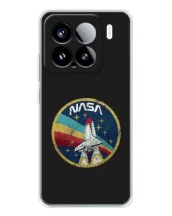 Чохол для Xiaomi 15S Pro з картинкою «NASA — емблема місії» Чохол для Xiaomi 15S Pro з картинкою «NASA — емблема місії»