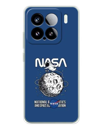 Чехол для Xiaomi 15S Pro с картинкой «NASA — лунная миссия»