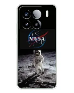Чехол для Xiaomi 15S Pro с картинкой «Астронавт на Луне»