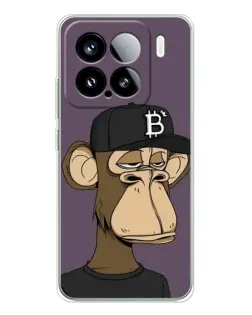 Чохол для Xiaomi 15S Pro з картинкою «Bored Ape в кепці»