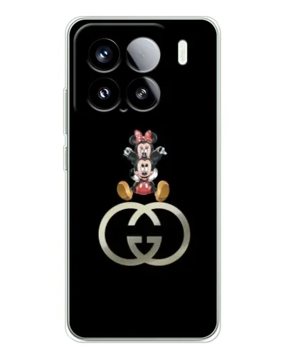 Чехол для Xiaomi 15S Pro с картинкой «Минни Маус на лого» Чехол для Xiaomi 15S Pro с картинкой «Минни Маус на лого»