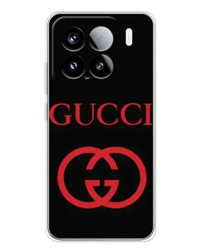 Чехол для Xiaomi 15S Pro с картинкой «Gucci — красный логотип» Чехол для Xiaomi 15S Pro с картинкой «Gucci — красный логотип»