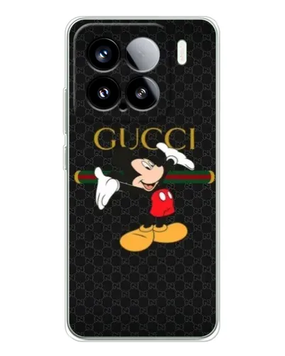Чехол для Xiaomi 15S Pro с картинкой «Микки Маус Gucci» Чехол для Xiaomi 15S Pro с картинкой «Микки Маус Gucci»