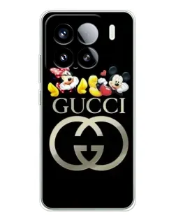 Чехол для Xiaomi 15S Pro с картинкой «Gucci — герои Disney»