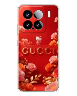 Чехол для Xiaomi 15S Pro с картинкой «Gucci — золотой сад»
