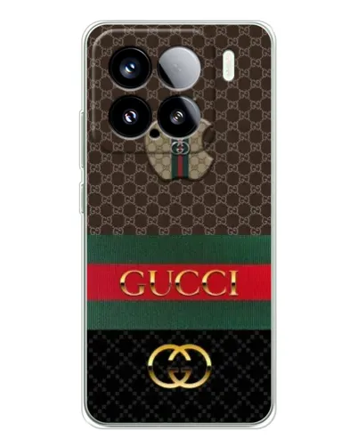 Чехол для Xiaomi 15S Pro с картинкой «Gucci — брендированный десерт» Чехол для Xiaomi 15S Pro с картинкой «Gucci — брендированный десерт»