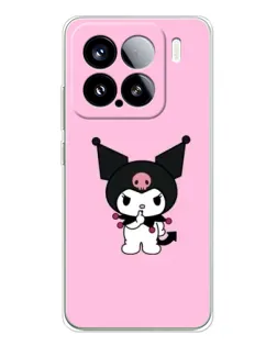 Чохол для Xiaomi 15S Pro з картинкою «Kuromi — рожева ніжність»