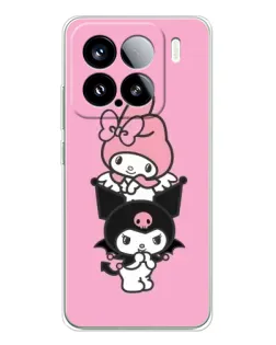 Чохол для Xiaomi 15S Pro з картинкою «My Melody та Kuromi»