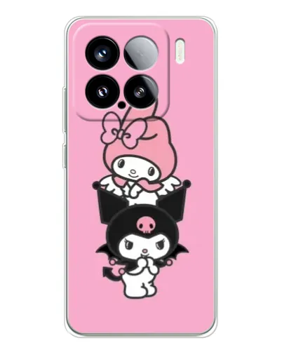 Чехол для Xiaomi 15S Pro с картинкой «My Melody и Kuromi» Чехол для Xiaomi 15S Pro с картинкой «My Melody и Kuromi»