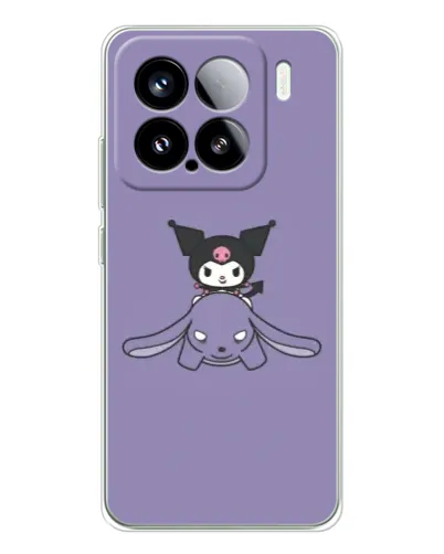 Чехол для Xiaomi 15S Pro с картинкой «Kuromi на лиловом фоне» Чехол для Xiaomi 15S Pro с картинкой «Kuromi на лиловом фоне»