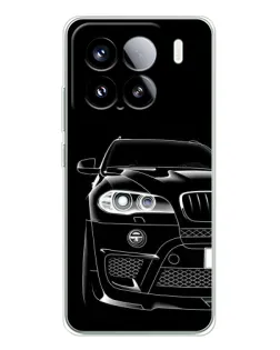 Чохол для Xiaomi 15S Pro з картинкою «Темний силует BMW»
