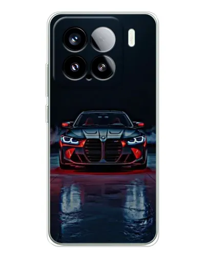 Чохол для Xiaomi 15S Pro з картинкою «BMW на мокрій дорозі»
