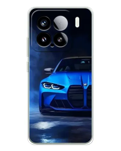 Чохол для Xiaomi 15S Pro з картинкою «Блакитна BMW M4»