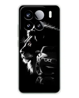 Чохол для Xiaomi 15S Pro з картинкою «BMW та лев»