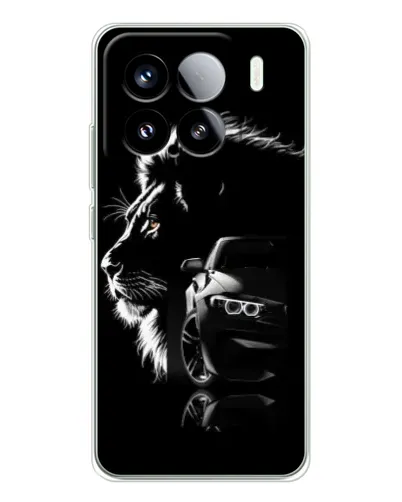 Чохол для Xiaomi 15S Pro з картинкою «BMW та лев»