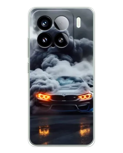 Чохол для Xiaomi 15S Pro з картинкою «BMW у диму»