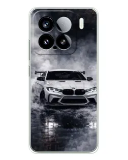 Чохол для Xiaomi 15S Pro з картинкою «BMW крізь туман»