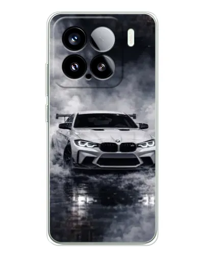 Чохол для Xiaomi 15S Pro з картинкою «BMW крізь туман»