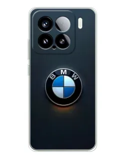 Чохол для Xiaomi 15S Pro з картинкою «Логотип BMW — мінімалізм»