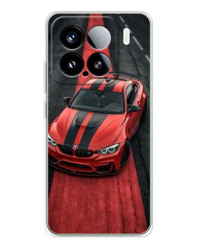 Чохол для Xiaomi 15S Pro з картинкою «BMW на червоній доріжці»