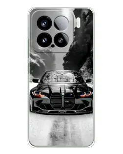 Чехол для Xiaomi 15S Pro с картинкой «BMW — акварельный дрифт»