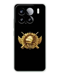 Чохол для Xiaomi 15S Pro з картинкою «PUBG — помаранчевий градієнт»
