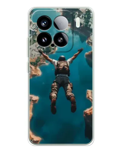 Чохол для Xiaomi 15S Pro з картинкою «PUBG — вільне падіння» Чохол для Xiaomi 15S Pro з картинкою «PUBG — вільне падіння»