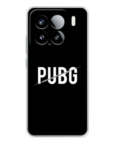 Чохол для Xiaomi 15S Pro з картинкою «PUBG — білий логотип» Чохол для Xiaomi 15S Pro з картинкою «PUBG — білий логотип»