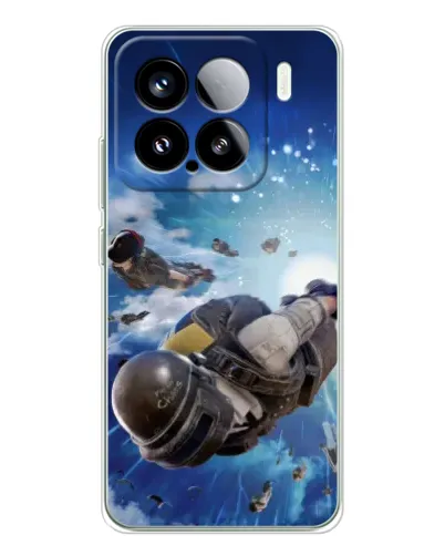 Чохол для Xiaomi 15S Pro з картинкою «Десант PUBG — стрибок» Чохол для Xiaomi 15S Pro з картинкою «Десант PUBG — стрибок»