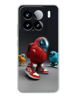 Чехол для Xiaomi 15S Pro с картинкой «Among Us — 3D стиль»
