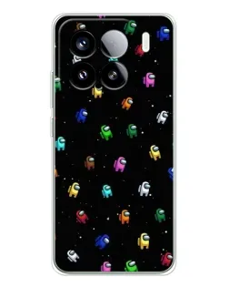 Чехол для Xiaomi 15S Pro с картинкой «Экипаж Among Us»