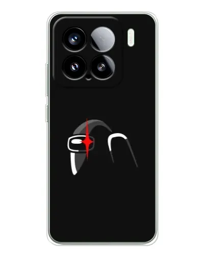 Чехол для Xiaomi 15S Pro с картинкой «Among Us шлем»