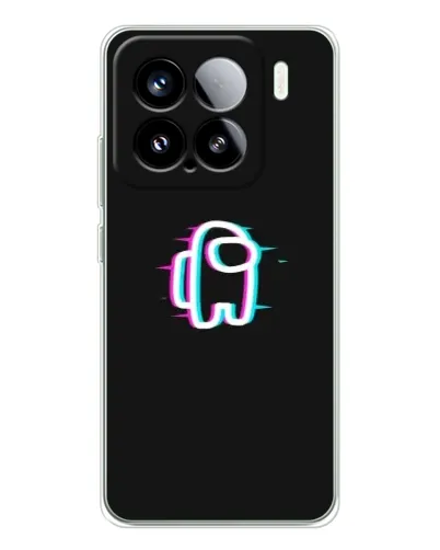 Чехол для Xiaomi 15S Pro с картинкой «Among Us неон»