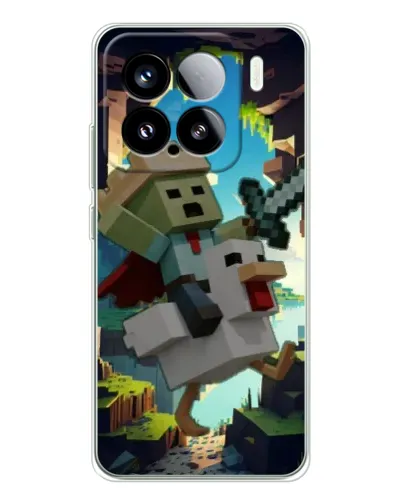 Чехол для Xiaomi 15S Pro с картинкой «Стив и гусь»