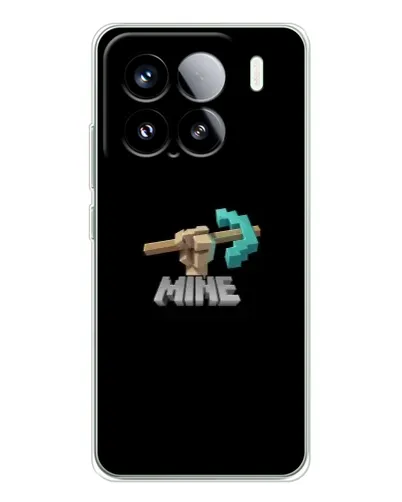 Чехол для Xiaomi 15S Pro с картинкой «Алмазная кирка»