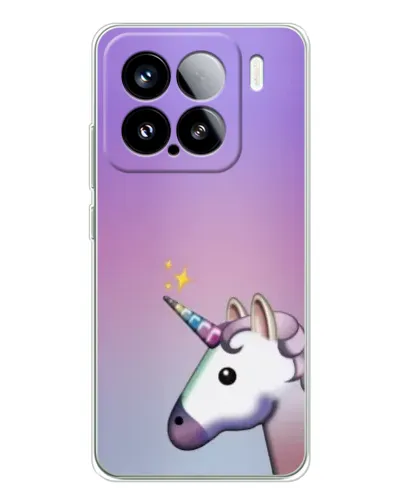 Чехол для Xiaomi 15S Pro с картинкой «Единорог градиент»