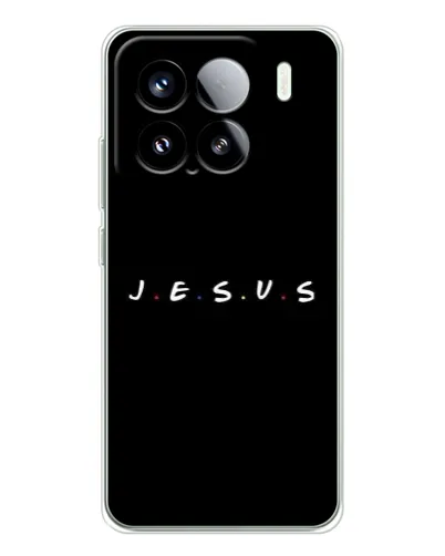 Чехол для Xiaomi 15S Pro с картинкой «Точки веры J.E.S.U.S.»