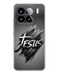 Чехол для Xiaomi 15S Pro с картинкой «Надпись Jesus Graffiti»
