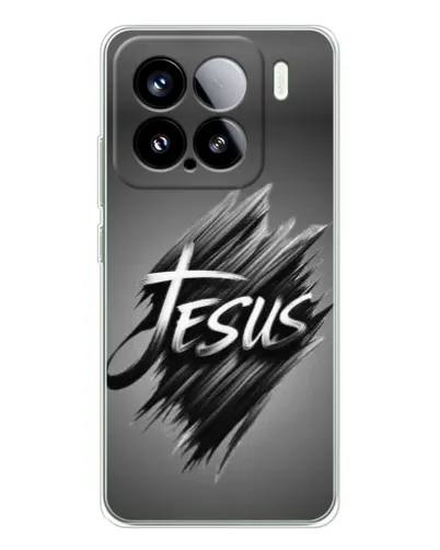 Чехол для Xiaomi 15S Pro с картинкой «Надпись Jesus Graffiti»