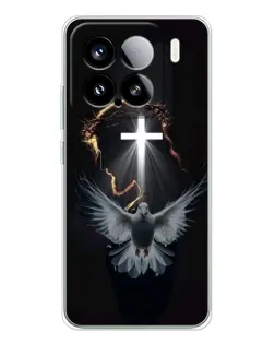 Чехол для Xiaomi 15S Pro с картинкой «Голубь и Свет»