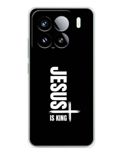 Чехол для Xiaomi 15S Pro с картинкой «Вертикаль веры Jesus»
